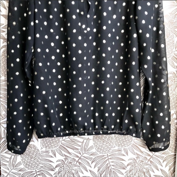 The Limited Polka Dot Blouse - Picture 3 of 9
